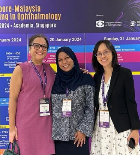 AIOS (All India Ophthalmology Society) Conference, Singapore